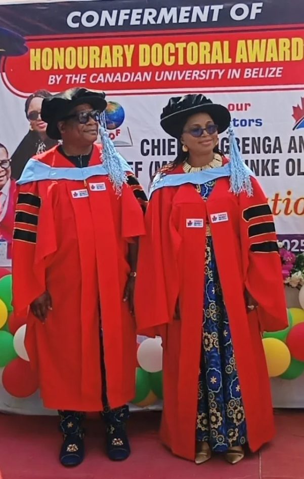 Chief (Dr) Olugbenga & Dr (Mrs) Oyefunke OLOWE, JP